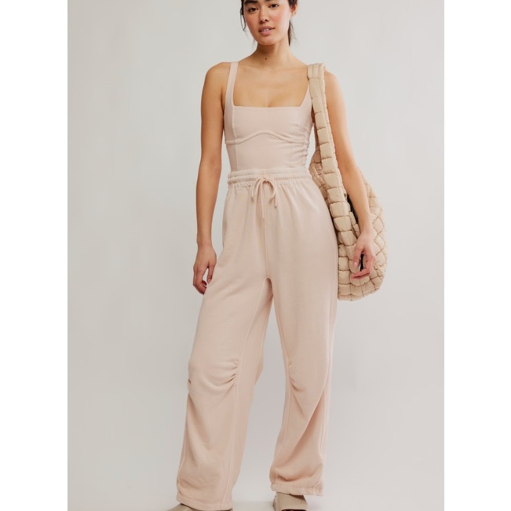 Free People Inbound Onesie light pink 🤍